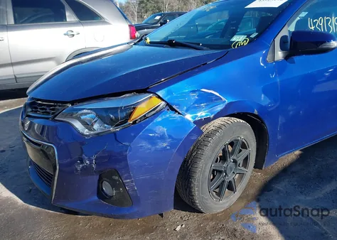 2014 Toyota Corolla S Plus из США, поврежденный, VIN 2T1BURHE5EC151155